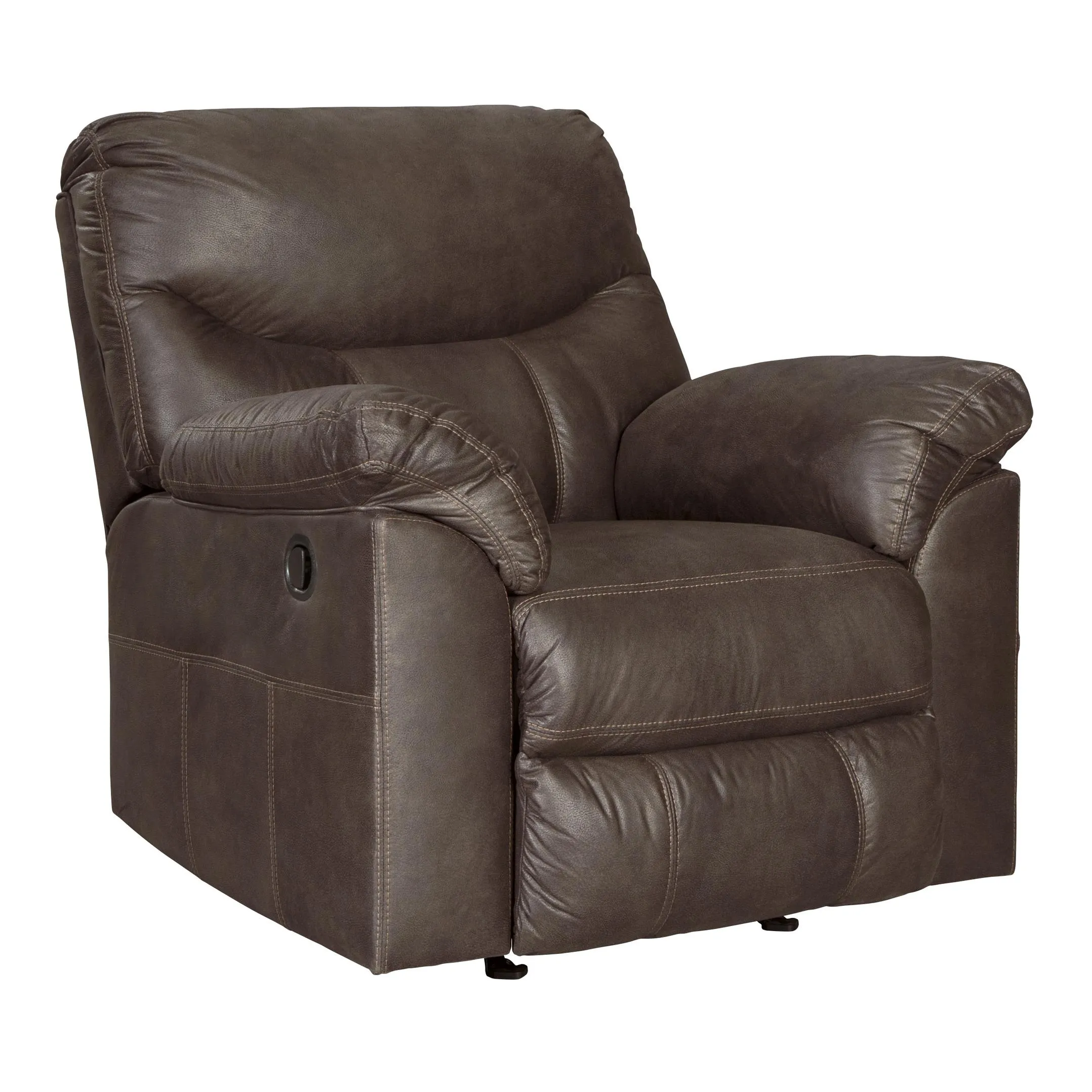 Signature Design by Ashley Boxberg Rocker Leather Look Recliner 3380325C