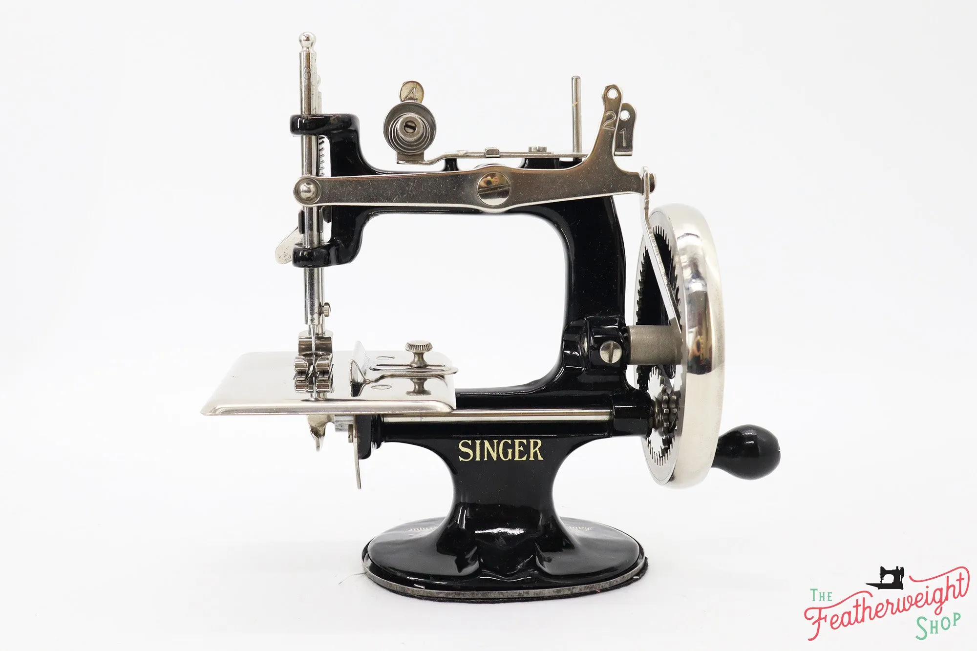 Singer Sewhandy Model 20 - Black - Complete French Set - RARE