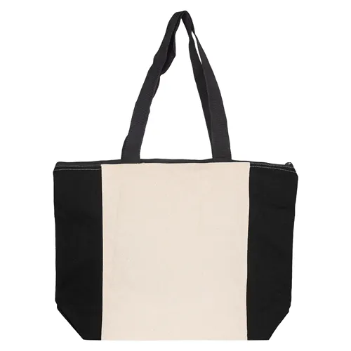 Stock Calico Zip Shopper(SCB-24D)