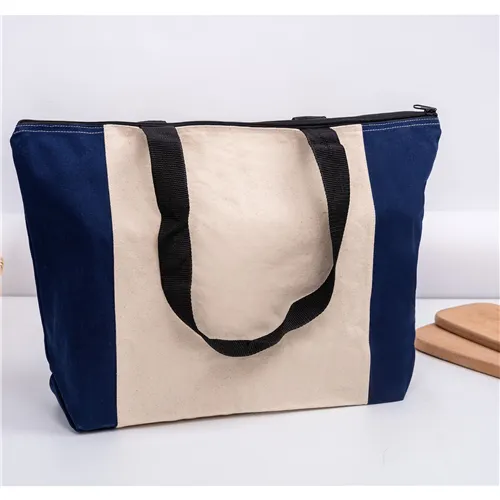 Stock Calico Zip Shopper(SCB-24D)