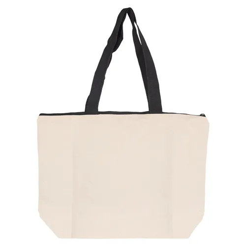 Stock Calico Zip Shopper(SCB-24D)