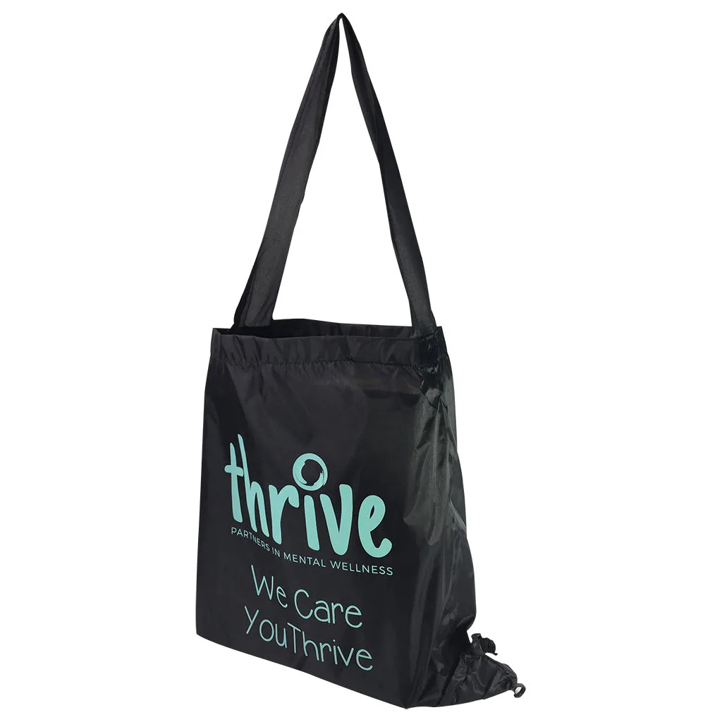 Stock Polyester Tote Bag in a Ball(SPB-06H)