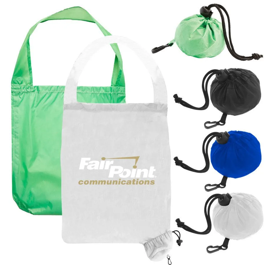 Stock Polyester Tote Bag in a Ball(SPB-06H)