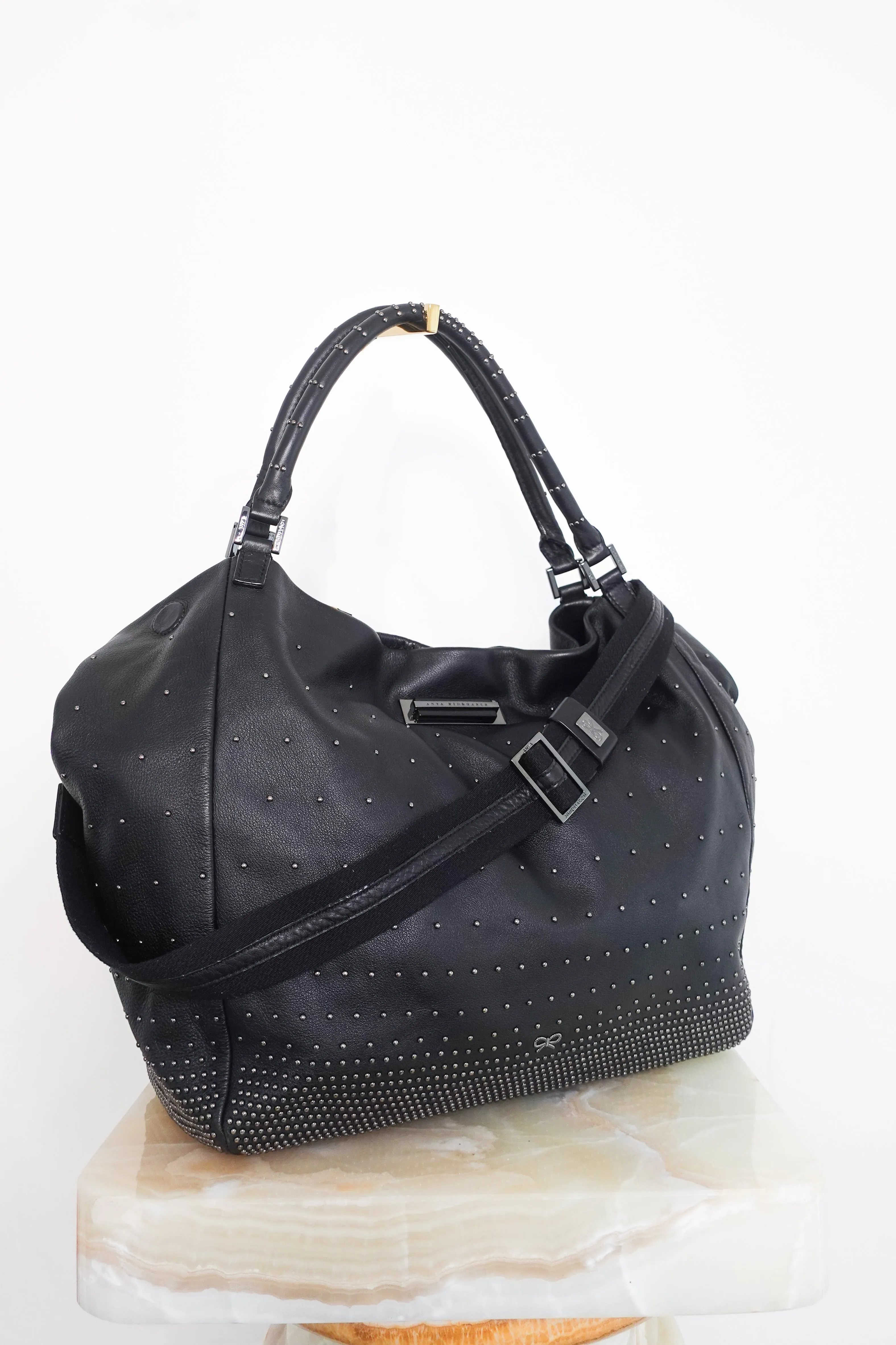 Studded crossbody bag