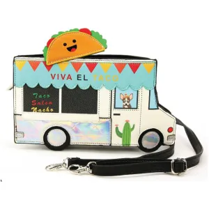 Taco Truck Cross Body Bag In Vinyl