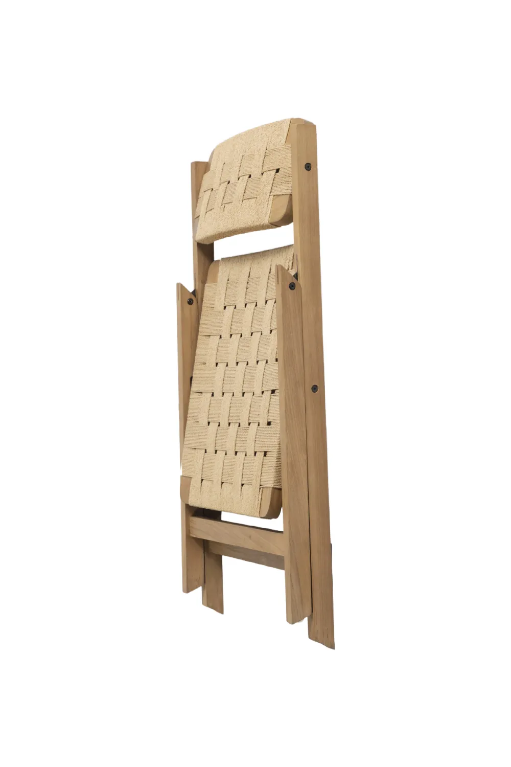 Teak Frame Foldable Chair | Dareels Cora