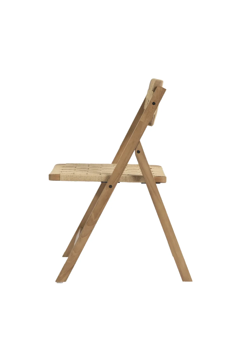 Teak Frame Foldable Chair | Dareels Cora