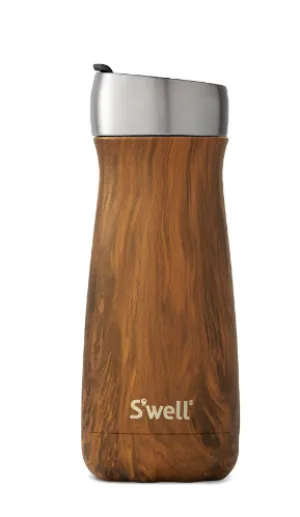 Teakwood Commuter - Stainless Steel S'well Water Bottle