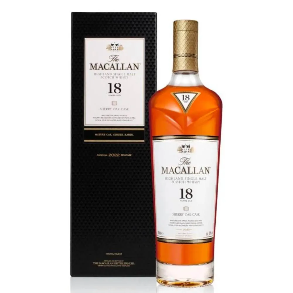 The Macallan 18 Year Old Sherry Oak 2023 Release