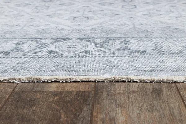 Traditional Machine Made Grey Rug