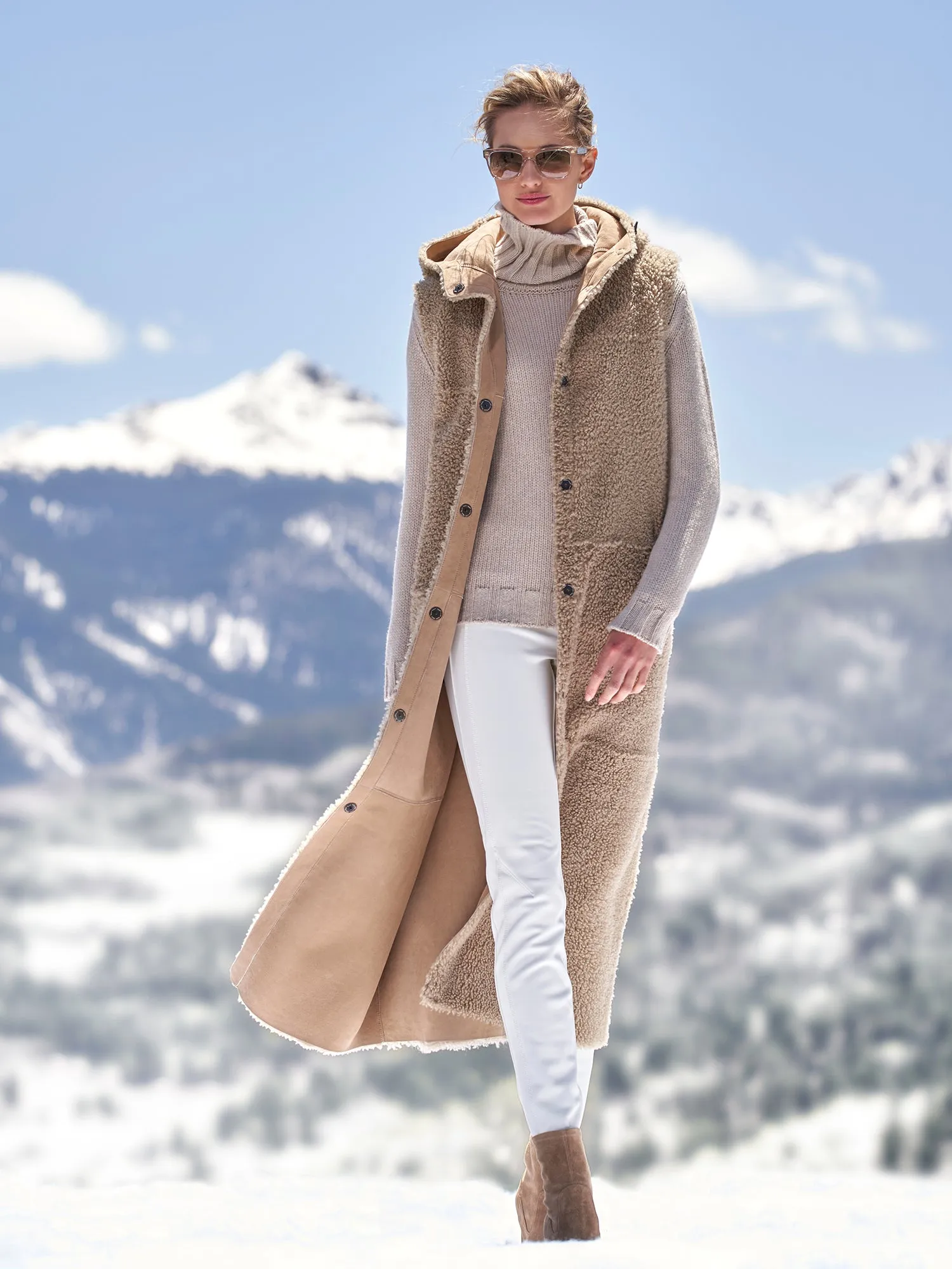 Vanessa Shearling Vest