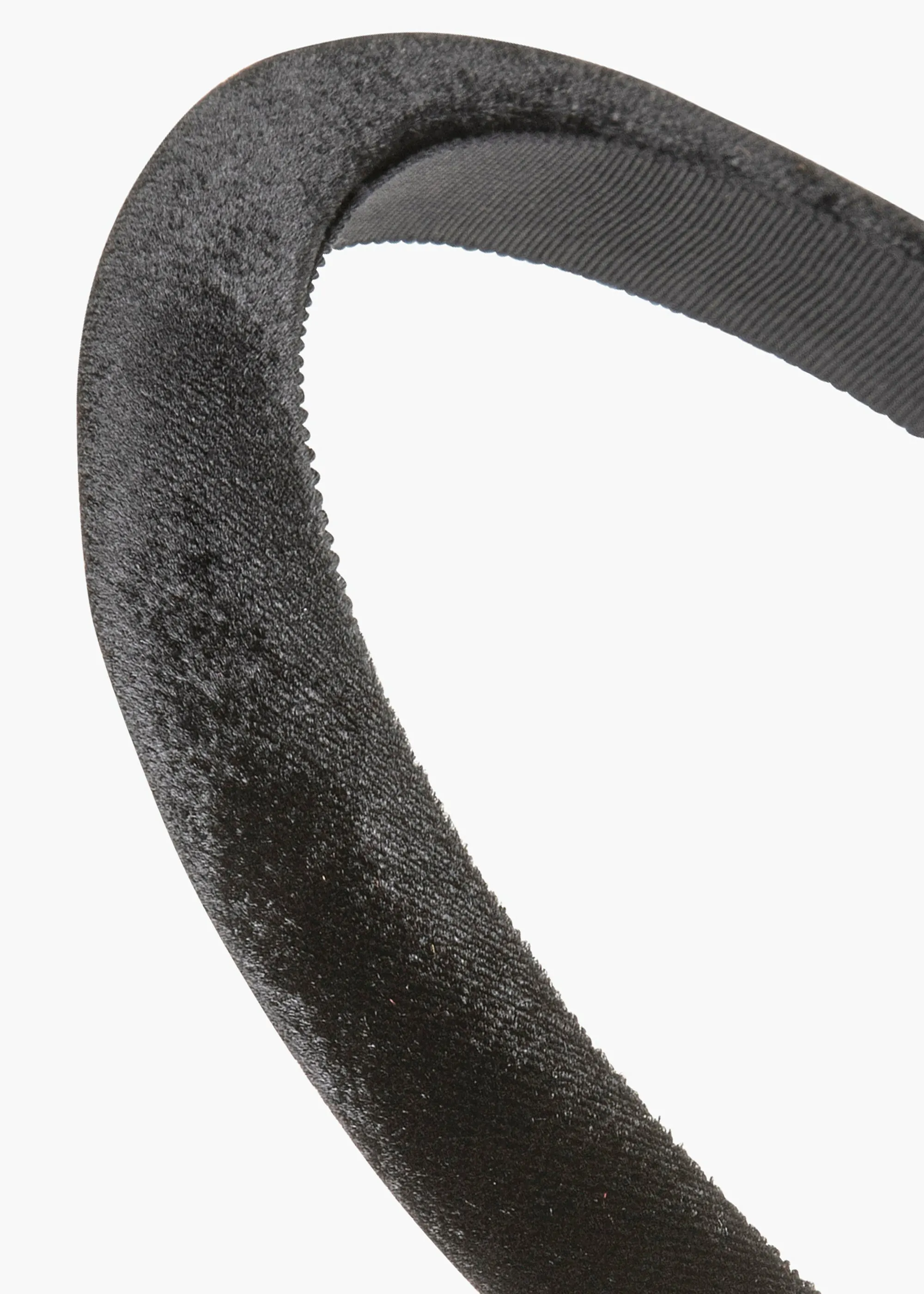 Velvet Tiana Headband -- Black