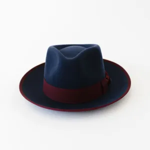 Vintage Vogue Exquisite Emblem Felt Fedora