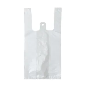 White Color Shopping Bag L Size