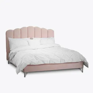 Willow Kingsize Bed Pink