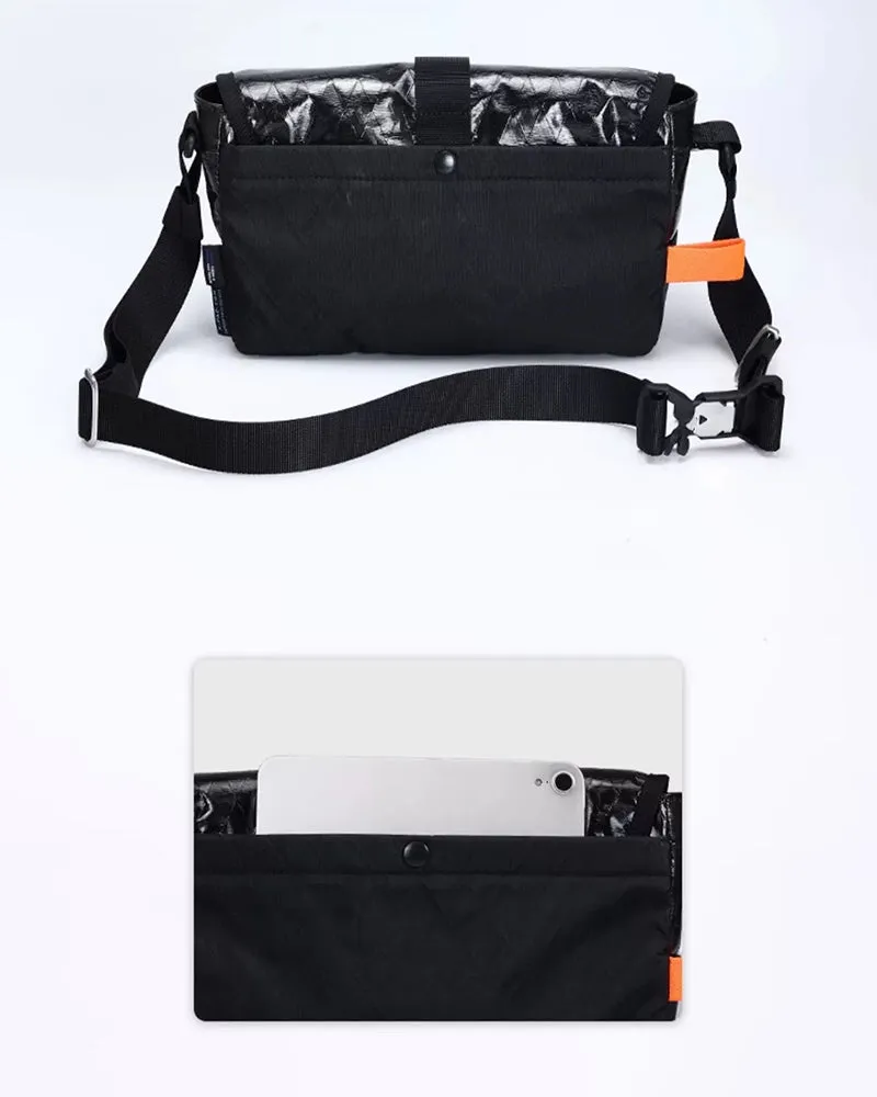 X-pac Magnetic Snap Waterproof Messenger Bag